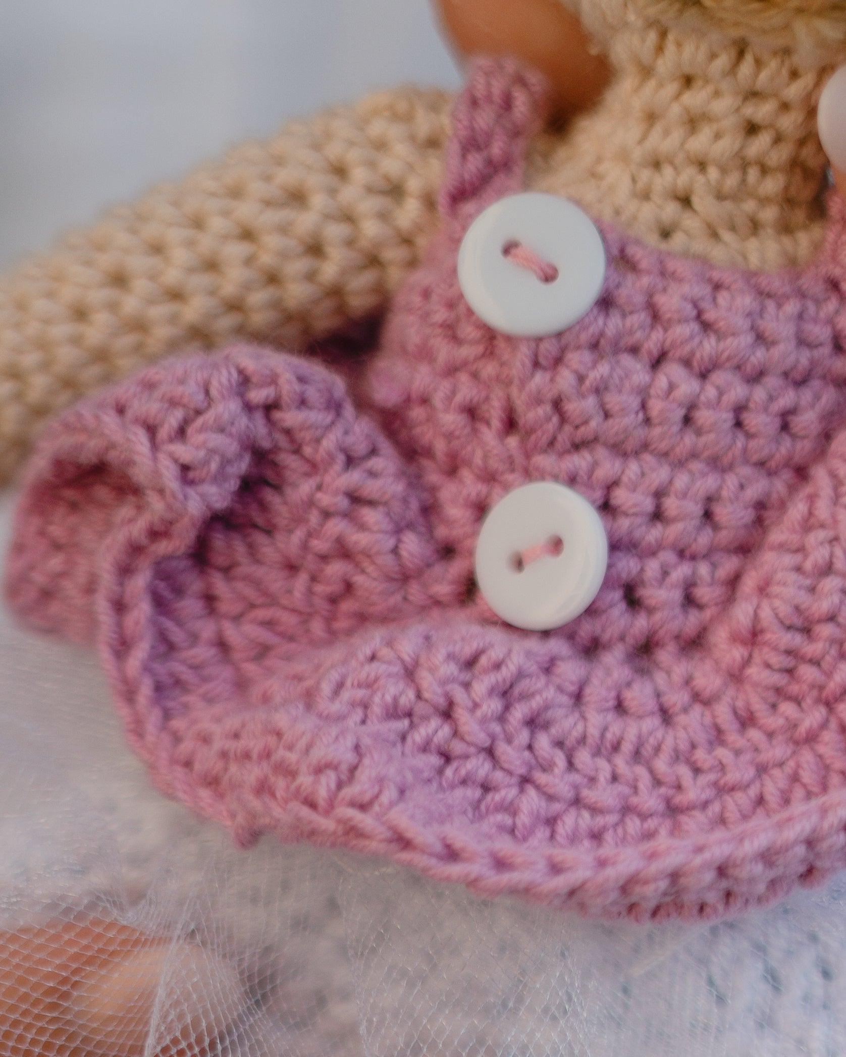 Amigurumi Pink Doll