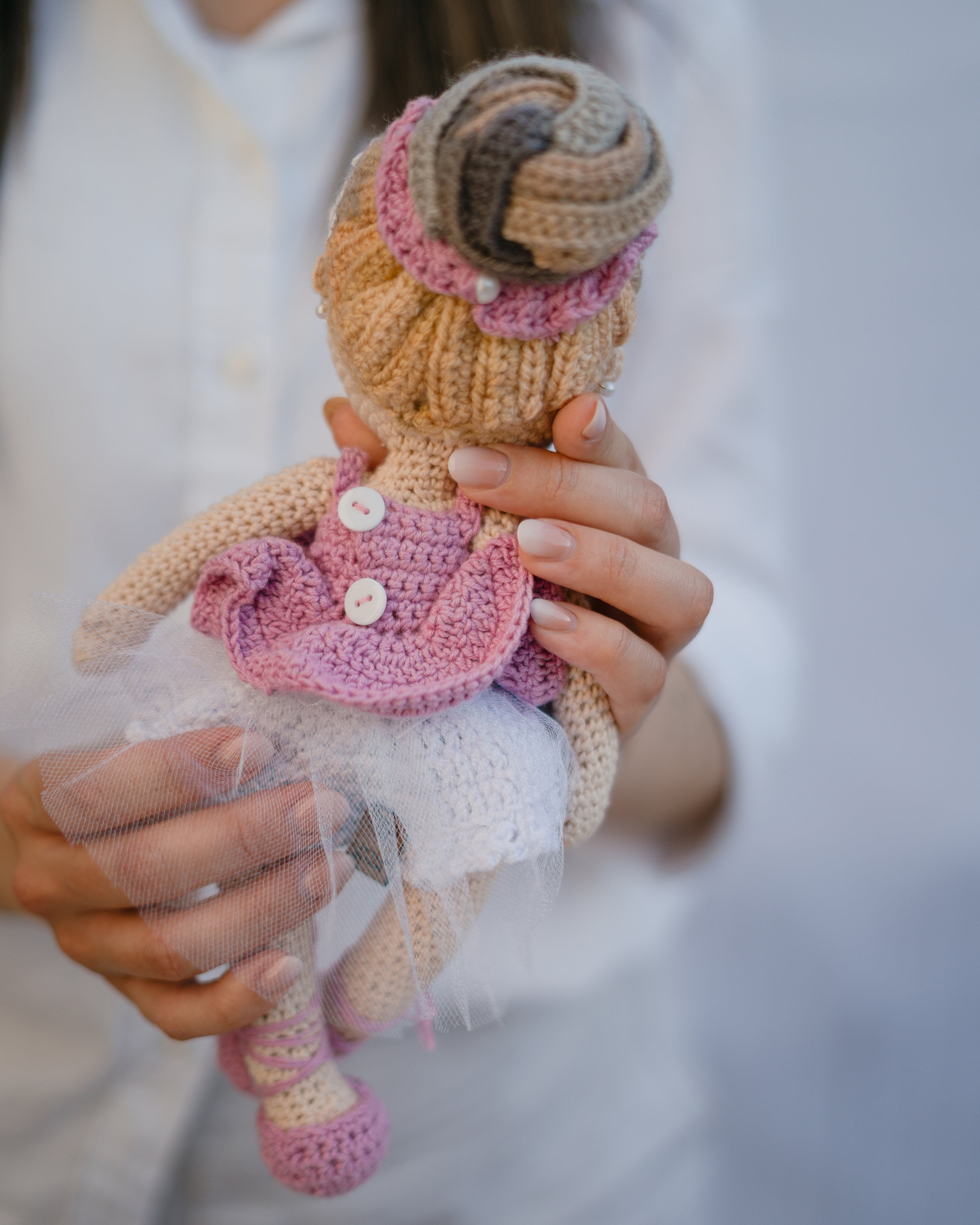 Amigurumi Pink Doll