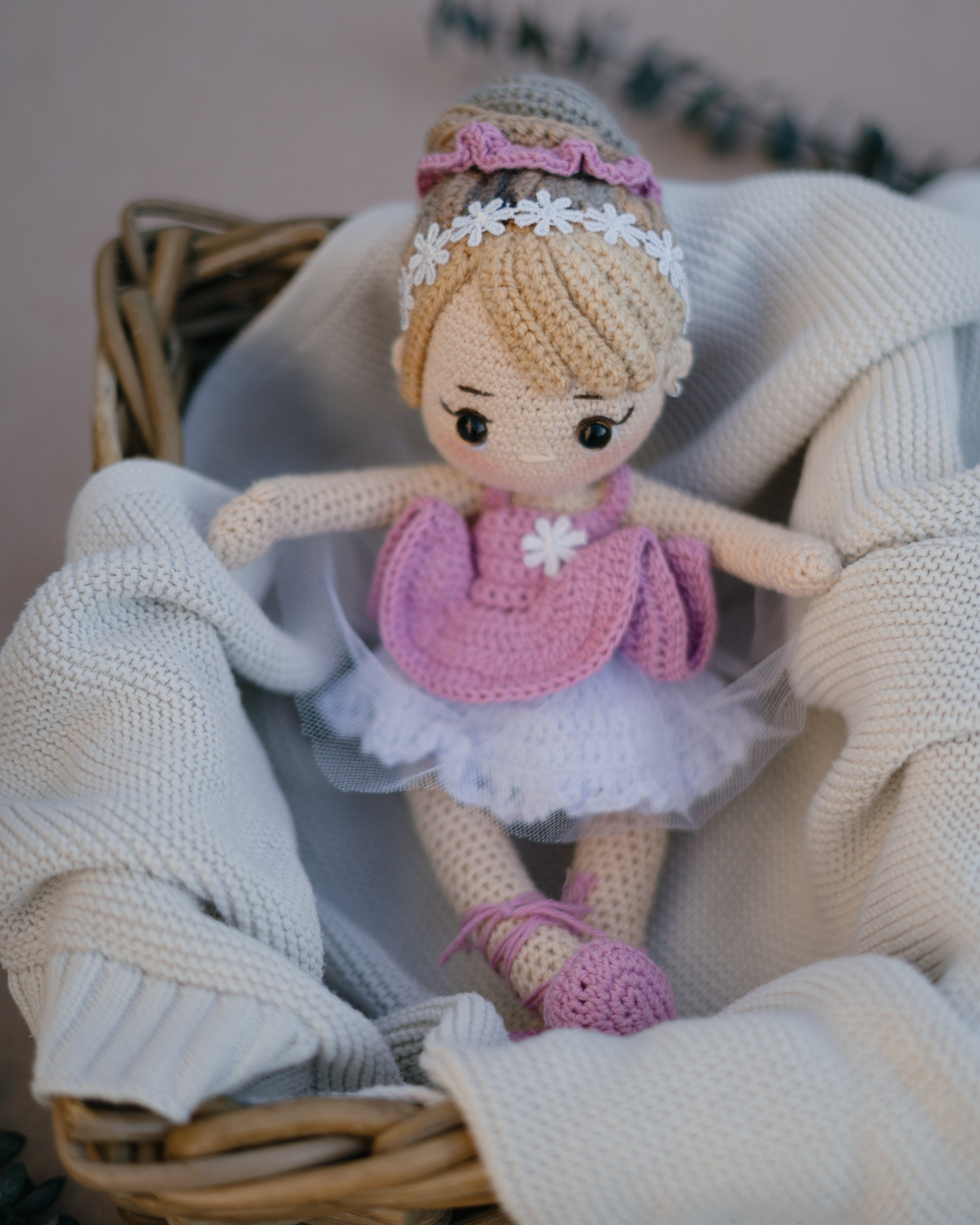 Amigurumi Pink Doll