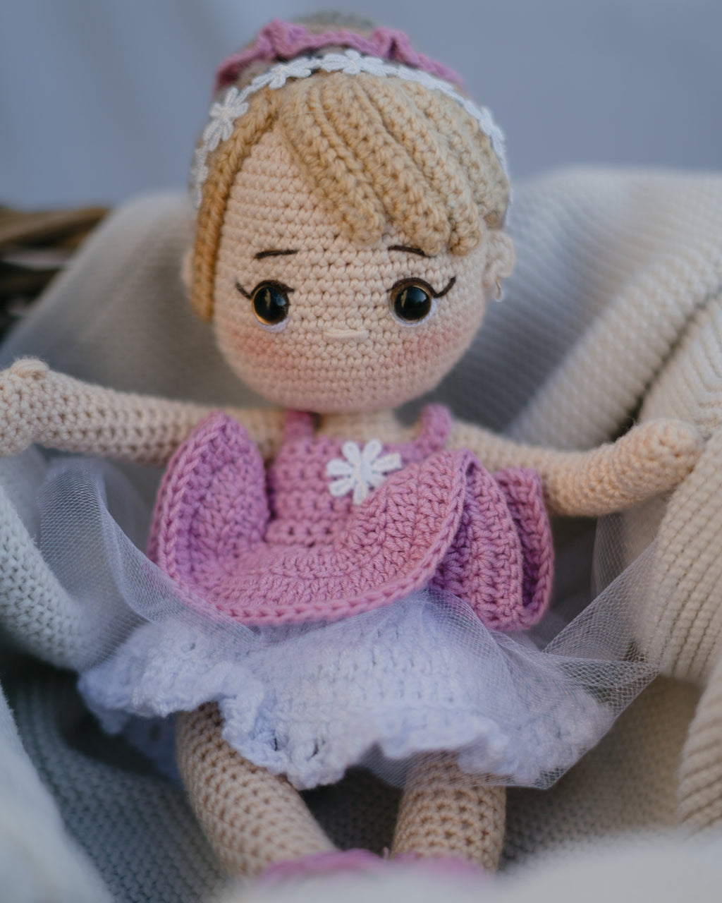 Amigurumi Pink Doll