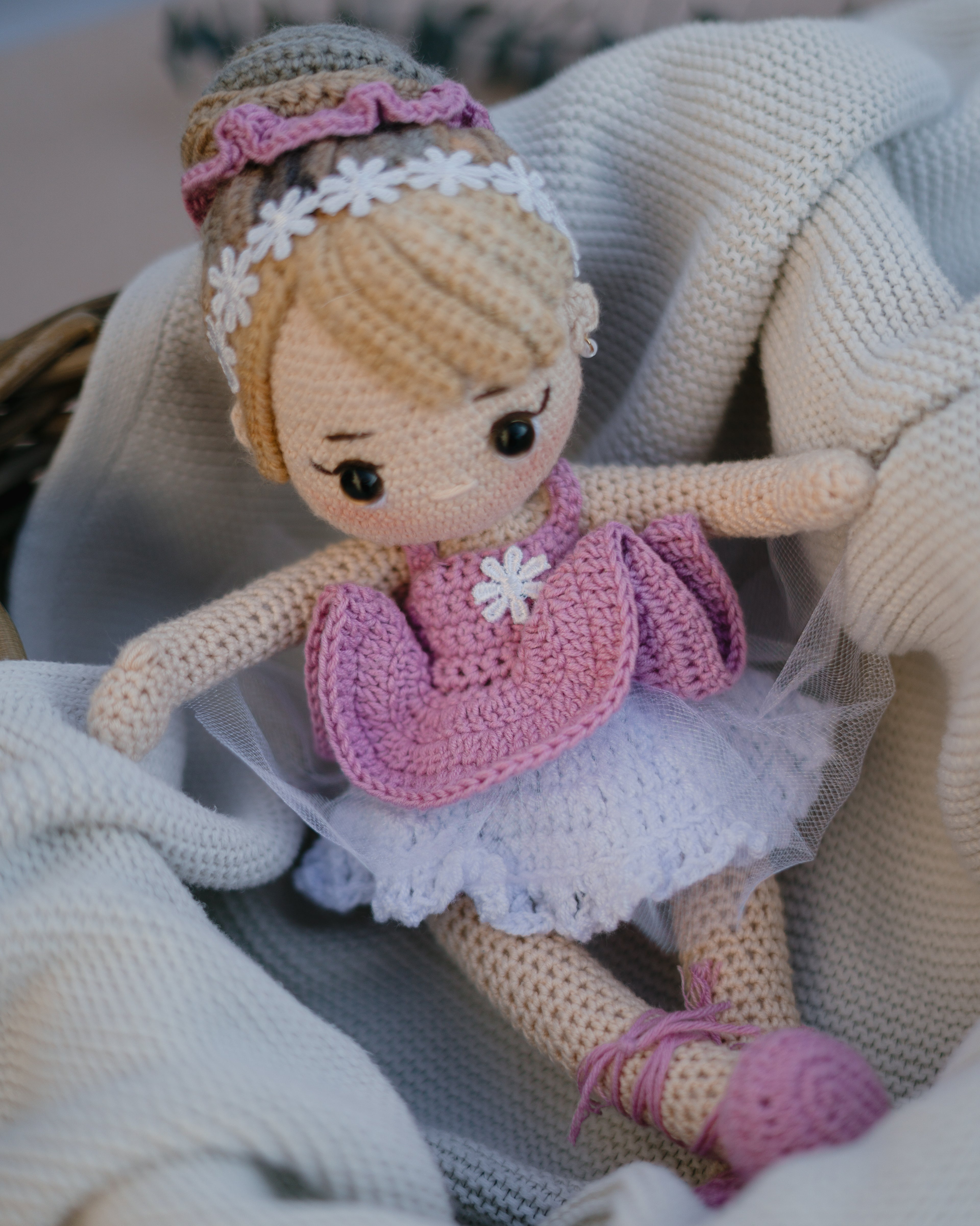 Amigurumi Pink Doll